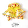 Globo de película de aluminio de dibujos animados para decoración navideña, tienda de centros comerciales, suministros de decoración para fiestas navideñas, globo de Papá Noel