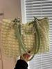 2025 Verano Bolso de Hombro de Burbuja Plisado en la Axila para Mujer Gran Capacidad Casual Estilo Occidental Bolso Tote Moda para Mujer
