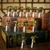 Tazas de Licor de los Doce Signos del Zodíaco para Uso en Casa, Vasos de Chupito de Licores Estilo Nuevo 15ml Vasos Pequeños de Vino, Juego de Caja de Regalo Dispensador de Vino