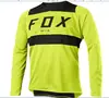 Ropa Fox para Descenso Ropa para Ciclismo de Montaña para Hombres y Mujeres Camisetas de Manga Larga Ropa de Carreras de Motocicleta Todoterreno de Verano Ropa para Descenso