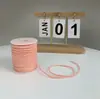 Corda Trançada, Corda de Camurça, Corda de Pele de Veado, Cordão, Corda de Couro de Vaca, Flor para Presente Embalagem Têxtil para Casa, Materiais para Corda de Trança DIY