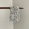 Pulsera de Oro Pesado Industrial Hueca Incrustada con Diamantes para Mujer Estilo Palacio Retro Pulsera Ancha de Brazalete Para Banquetes Metálico Punk Nuevo