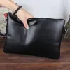 Bolso de Mano de Gran Capacidad, Bolso de Mano Casual, Bolsa para Archivo de Información A4, Bolso de Piel Sintética (PU), Bolso de Mano Simple para Hombre, Envío Directo de Una Pieza