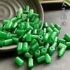 Seco Verde Furo Grande Contas de Balde Contas Contas 8x 10mm Acessórios DIY Pulseira Colar Contas
