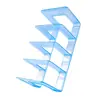 Suporte de Livro Transparente, Divisória de Mesa Espessada, Divisória de Dormitório, Estante Suporte para Livros, Caixa de Armazenamento para Livros, Prateleira Divisória de Armazenamento