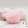 Acessórios de vestuário cachecóis chapéus de lã com pompom de 7 cm bolsa com pompom de lã bruta pingente bolsa de pompom de lã