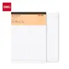 Papel de Rascunho Branco Deli Bf3432 80g-16K-20 Folhas para Estudantes do Ensino Médio, Papel de Rascunho para Exame de Vestibular, Caderno Universitário