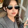 Gafas de Sol Transfronterizas Europeas y Americanas Más Vendidas, Gafas de Sol Retro con Forma de Diamante para Hombres y Mujeres, Gafas de Sol Metálicas Cóncavas Anti-UV