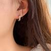 Hebilla para la oreja mujeres duermen sin recoger simple suave hebilla para la oreja aretes de hombre simple comodín temperamento para novia