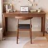Escritorio de Madera Maciza Nórdico para el Hogar, Escritorio Simple para Computadora, Sala de Estudio, Escritorio Minimalista de Oficina, Banco de Trabajo, Escritorio de Estudio para Dormitorio, Escritorio para Escribir