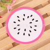 Posavasos de silicona coloridos y creativos de fábrica para frutas, aislantes, antideslizantes, de goma suave, manteles individuales, se pueden vender al por mayor