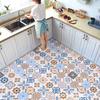 Adesivos de Chão Espessos Impermeáveis Domésticos Pvc Autoadesivo Imitação Azulejo Cozinha Antiderrapante Papel de Parede Autoadesivo Extra Espesso