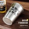 Taza de Cerveza Creativa Taza de Jugo para Camping al Aire Libre Taza Práctica Acero Inoxidable Resistente a Caídas Taza para Bebidas Frías Taza Portátil para Beber