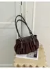 Bolso pequeño de alta gama transfronterizo para mujer, nuevo bolso de moda mate vintage para el día a día, versión coreana ins, bolso versátil de hombro y axila