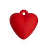 Acrílico Coração Fosco Amor Tinta Coração Em Forma De Pingente De Bolha DIY Bolsa Chaveiro Pingente De Amor Acessórios