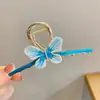Pinza Metálica Retro Estilo Corte Mariposa Estilo Frío Cabello Grande Pinza de Tiburón Horquilla para Cabello Accesorios para el Cabello Venta al por Mayor