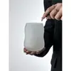 Estilo Ins Textura Mate Taza Calabaza de Aspecto Elevado Taza de Café Taza para Bebidas Frías de Té con Leche Diseño de Nicho Taza para Bebidas