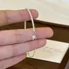 Corrente Fina de Contas Pequenas Pulseira de Pérola Feminina 2024 Nova Luxo Leve Nicho Empilhável Personalizado Pulseira Dupla