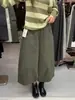 ULOUR/U 2026 Otoño Estilo coreano simple versátil adelgazante cropped globo casual pantalones 96316