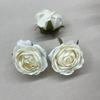Flor Artificial No. 75 Cabeza de Flor Rosa de Borde Tostado Venta Caliente Transfronteriza Cabeza de Flor Falsa Cabeza de Flor Guirnalda con Borde de Coca Rosa Cabeza de Flor de Seda