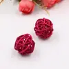 Accesorios para Difusor de Aroma de Bola de Ratán Hecha a Mano Decoración Navideña Accesorios para Difusor de Aroma sin Llama Palitos Volatilizadores Diámetro 3CM Núcleo de Ratán Bola de Ratán
