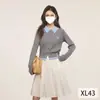 Elegante Cárdigan Gris de Punto Trenzado Falso Dos Piezas Top Estilo Universitario Nuevo Otoño Temprano con Cuello Polo para Mujer
