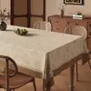 Toalha de Mesa Estilo Vintage 2026 Novo Modelo Ambiente Retrô Resistente ao Calor Capa para Mesa de Jantar Impermeável à Prova de Óleo Lavável Pano para Mesa de Café