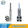 Accesorios Automáticos para Lona de Volquete, Postes Deslizantes para Cubierta, Soporte para Volquete, Poleas de Caminar, Riel Ligero Impulsado, Soportes Redondos de Acero