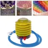 Bomba de Aire de Pie para Flotador de Natación Bomba de Globo Juguete para Niños Cubo Inflable Tina de Baño Equipo para Piscina Amarillo