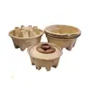 Fabricante de Bandejas para Cazuela de Pulpa de Papel Procesos Bandeja para Cazuela Desechable Biodegradable Empaques de Pulpa de Papel Olla de Barro Arroz Empaque Cerámico Bandeja de Papel