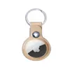Producto de Venta Caliente Transfronterizo Adecuado para Apple Airtag, un Dispositivo de Rastreo de Ubicación Anti-Pérdida Llavero Estuche Protector de Cuero Llavero