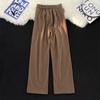 Pantalones de traje drapeados de estilo maduro ligero para hombre, Primavera y Otoño, Nuevos pantalones casuales rectos de moda estilo coreano, pantalones de diseño guapo Ruan
