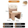 Mesas y Sillas de Cafetería Estilo Tronco Red Social Comercial Mesas y Sillas de Comedor de Madera Maciza Simples para Tienda de Postres Tienda de Té de Leche Taburete Largo