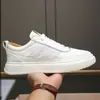 Tênis de Couro Genuíno com Recortes para Homem, Luxo Acessível, Sapatos Brancos Modernos e Versáteis, Novo 2025 Antiderrapante, Resistente ao Desgaste, Respirável, Sapatos Casuais