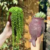 Maceta de Flores Peces Manchados Montada en Pared con Plantas Verdes, Decoración Colgante Simple Estilo Europeo, No Requiere Taladro, Adecuada para Decoración Exterior de Villas