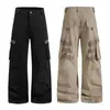 Pantalones de trabajo anchos de corte holgado para tala de árboles Fábrica de prendas de vestir