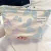 Nicho elegante jacquard nylon bolsa de cosméticos artístico retro elegante flor conveniente clutch bolsa a cuadros transfronteriza