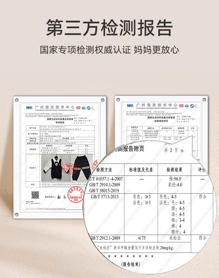 绅士5号套装检测报告