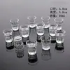 Juego de Vasos de Chupito para Vino Blanco de Vidrio con Fondo Grueso para el Hogar Taza de Un Solo Trago Vasos para Whisky y Licores Decantador Subtaza Copa de Vino