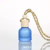 Botella de Ambientador de Coche de Color Mate con Cordón para Colgar, Colgante de Botella Difusora de Perfume, Adorno de Aromaterapia, Botella Decorativa de Fragancia