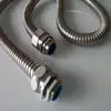 Conector Tipo Dpj de Aço Inoxidável Feito Sob Medida Rosqueado Metal Mangueira Flexível Conexão Cabeça de Travamento com Rosca Externa e Interna