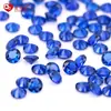 Pedra Solta de Espinélio Azul Redonda 3-10mm #113 #114 Anel de Joia de Safira Sintética com Pedras Pode Ser Cerado e Montado com Espinélio