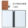 Caderno de Quadro Branco Apagável de Couro Atacado Bloco de Notas de Escritório Casa Estudante Quadro de Rascunho para Ensino Bloco de Notas Apagável