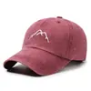 Gorra de Béisbol Lavada con Efecto Desgastado Retro Europea y Americana para Hombre y Mujer, Gorra Casual de Moda para Exteriores, Sombrero de Montaña Bordado Versátil