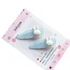 Lindo pasador de pelo de conejo Miffy de cuadros azules de dibujos animados, pin dulce y femenino, adorable y delicado, versátil para el flequillo