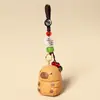Llavero Colgante de Madera Tallada Hecho a Mano Capibara Lindo Muñeco de Capibara Colgante para Mochila Pequeño Regalo