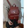 Mochila de Nicho Estilo Academia Transfronteriza para Mujer 2024 Nuevo Otoño Moda Retro Mochila Pequeña Bolso de Viaje Casual