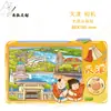 Pegatinas de refrigerador de Tianjin lugares escénicos pegatinas magnéticas de madera recuerdos turísticos venta al por mayor fabricantes de regalos de mano venta al por mayor
