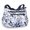 Nuevo Bolso Mensajero Cuadrado de Lona de Nailon para Dama con Estampado Colorido, Bolso de Moda para Mujer, Bolso de Hombro Casual