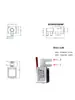Válvula Solenoide Miniatura Saída com Bico Normalmente Fechada Pequena Válvula de Água Válvula de Controle 6V Válvula de Escape para Desinflar Elétrica 12V 24V
